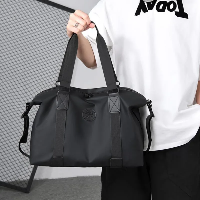 sac de voyage décontracté et tendance pour hommes et femmes, grande capacité, rangement à main, sport et fitness, utilisation en extérieur