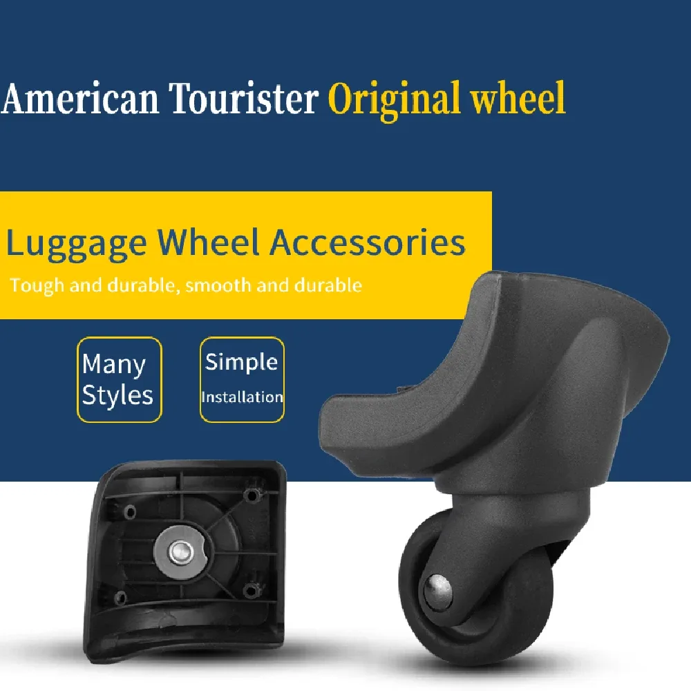 Accessoires de roulettes pour valise American Tourister 35T/ZD244, roulettes universelles pour valise à roulettes