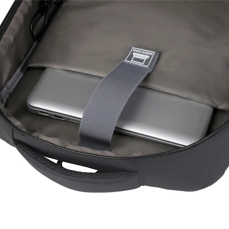 sac à dos hydrofuge décontracté pour ordinateur de 14 pouces, chargeur usb, sac à dos de banlieue de grande capacité pour hommes et femmes