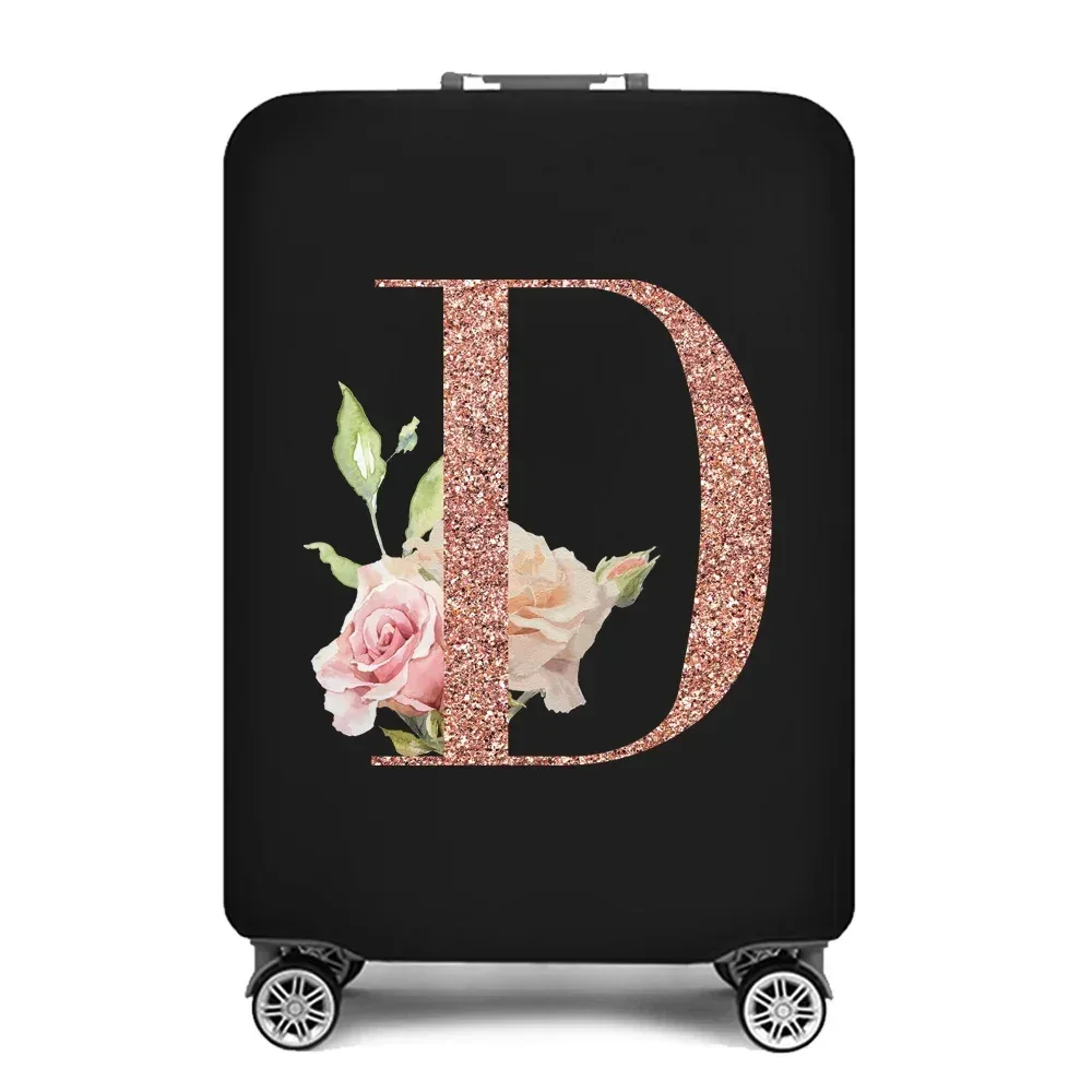 housses de protection pour bagages extensibles 18-32, housse de protection pour valise de voyage, série or rose, housses anti-poussière, organisateur de voyage