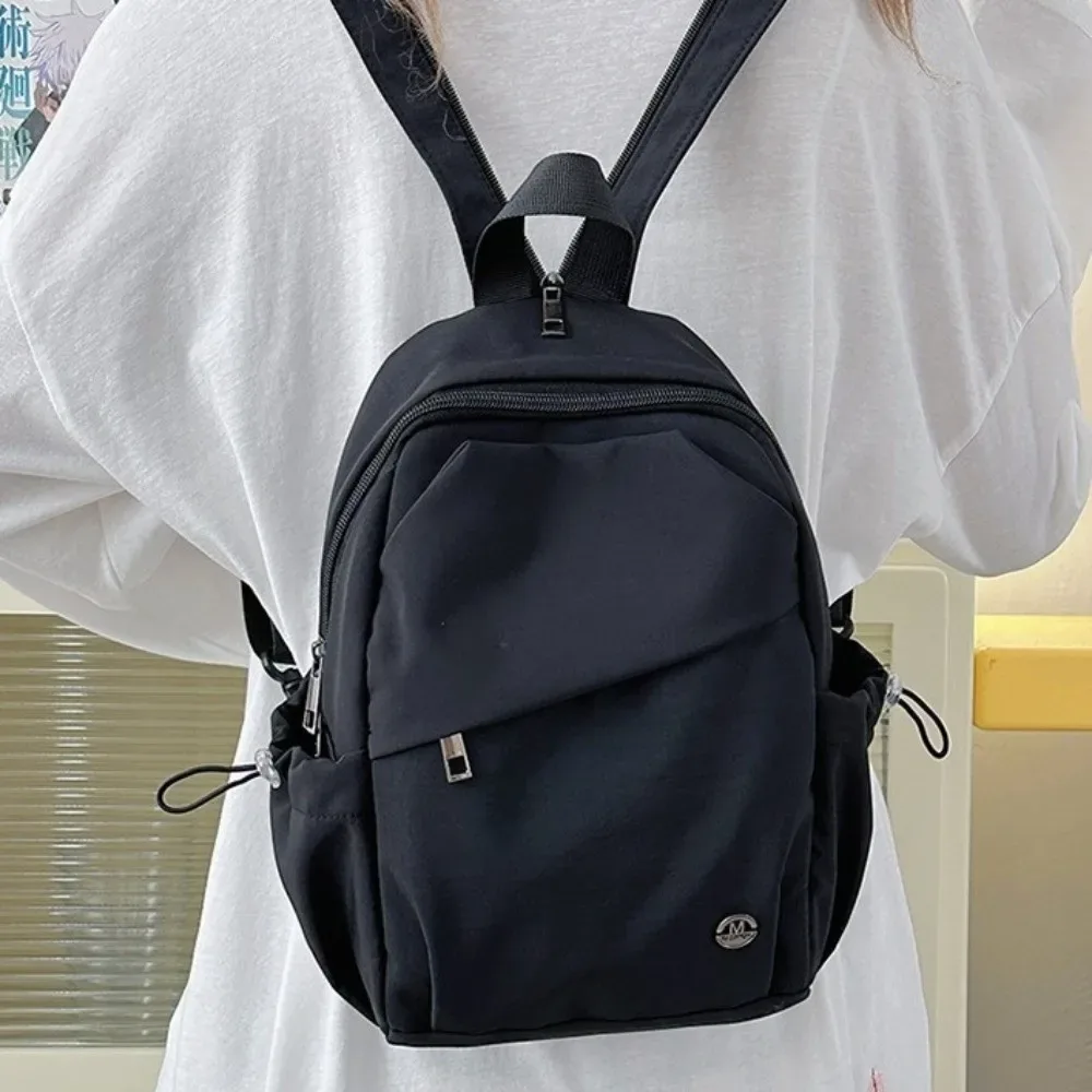 Sac à dos de style coréen pour femmes, sac d'école léger en Nylon pour étudiantes, sac à bandoulière de grande capacité en Nylon pour voyage