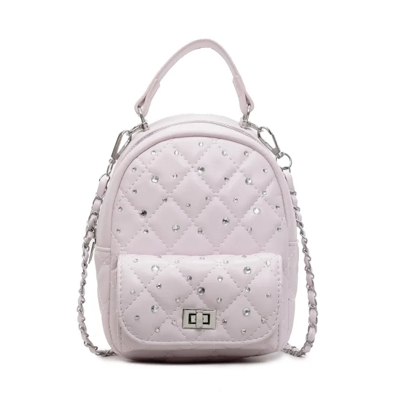 mini sac à dos en pu pour filles, carillon d'université, sac de voyage mignon, mode féminine, nouveau