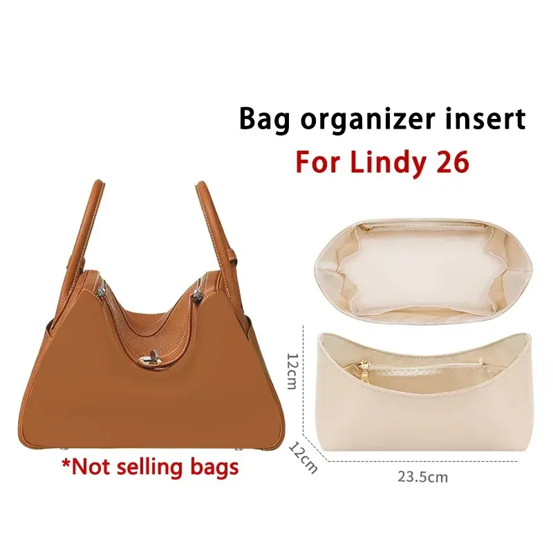 organisateur en nylon pour lindy 26, sac de rangement durable, support stable, modification intérieure pratique, résistant à l'usure, léger et bien rangé