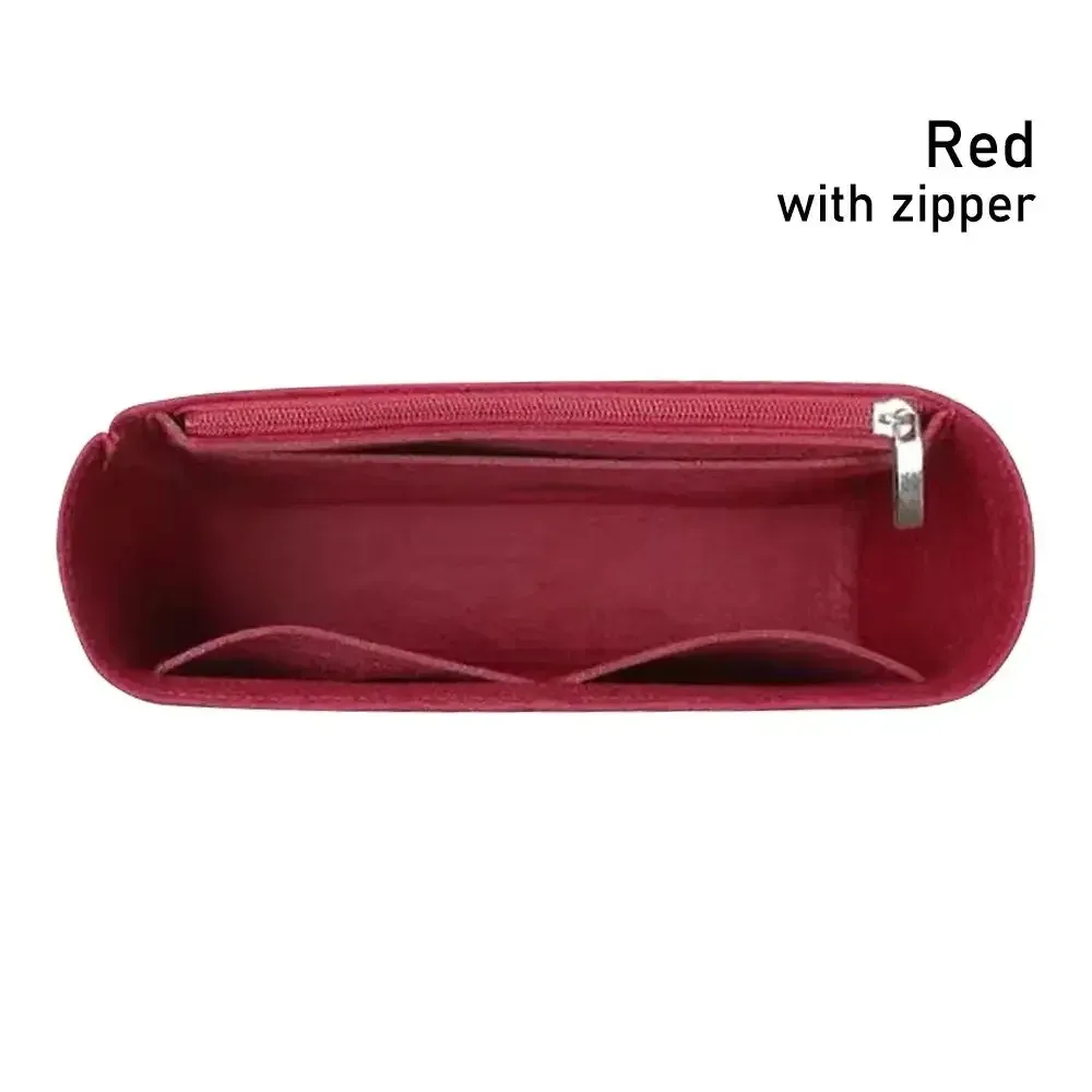 sac de rangement multi-poches pour longchamp, mini pochette en feutre, 1 pièce