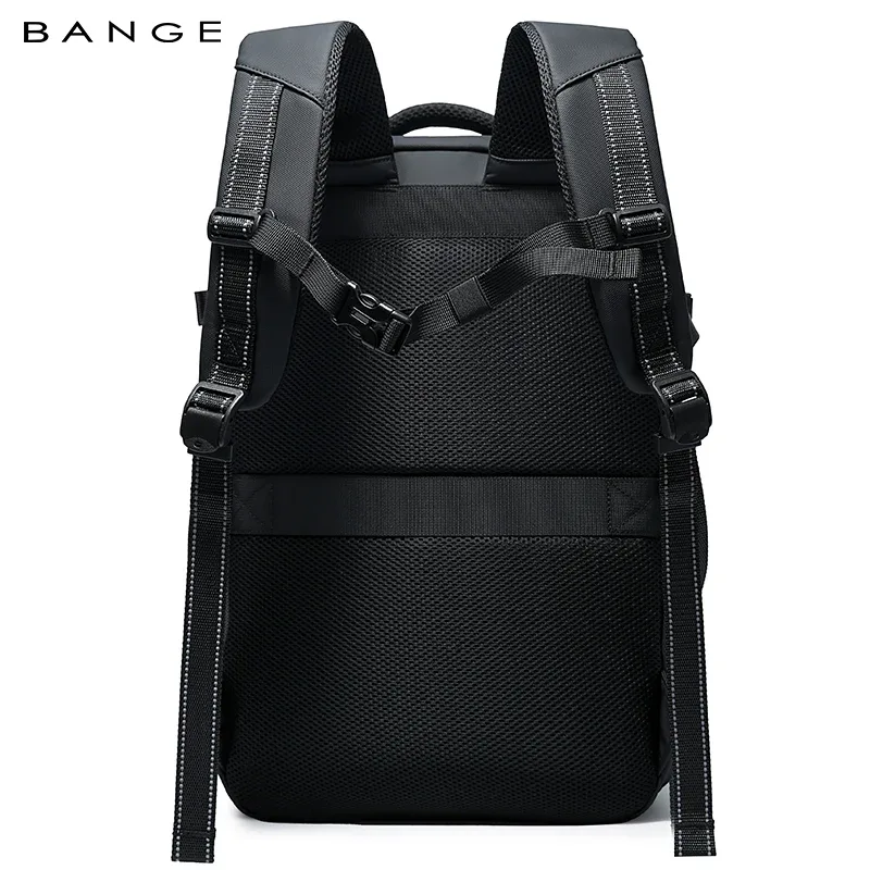 sacs à dos de voyage pour hommes, sac à dos pour ordinateur portable de 15 pouces, sac à dos d'affaires de grande capacité, sac à dos d'école extensible pour randonnée