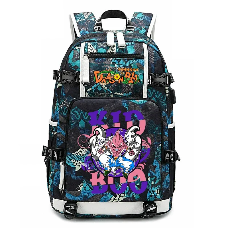 sac à dos pour étudiants avec imprimé dragon ball z, grande capacité, sac à dos décontracté pour enfants, adolescents, garçons et filles, pour l'école et les voyages