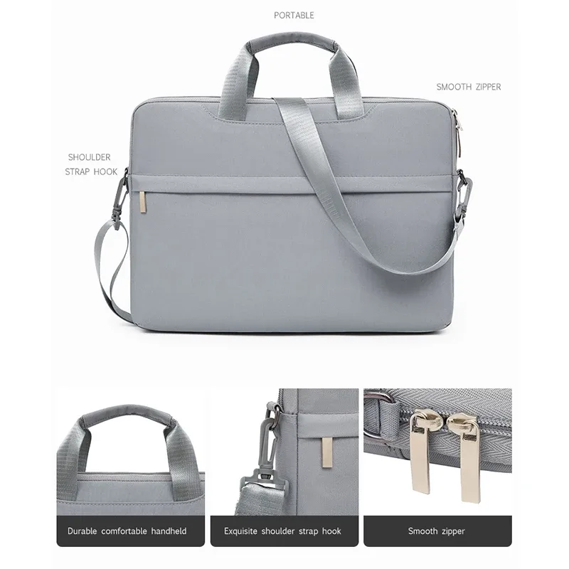 sac pour ordinateur portable personnalisé avec logo 13/14/15 pouces, étui de protection pour ordinateur, sac de travail portable, motif de nom photo imprimé