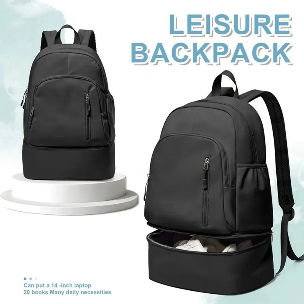 sac de sport grande capacité, multi-couleurs, anti-rayures, sacs d'école pour étudiants, imperméable, pliable, sac à dos pour ordinateur portable pour hommes