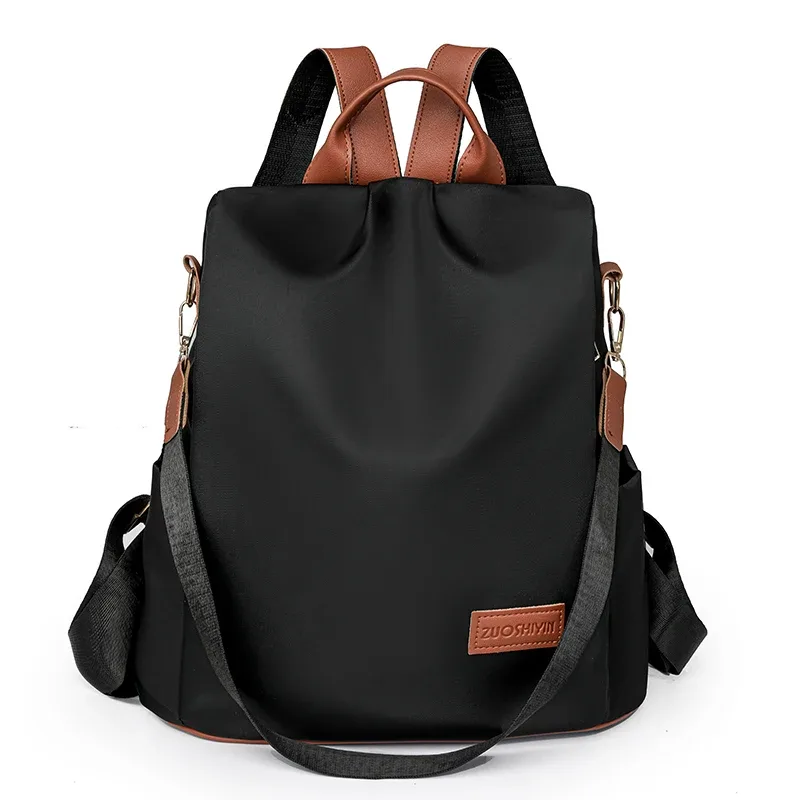 mode grande capacité femmes haute qualité nylon sacs à dos femme loisirs voyage sac à dos sacs d'école pour les filles nouveau sac à bandoulière