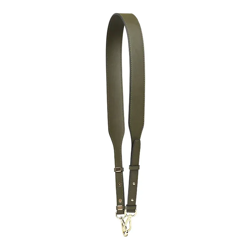 sac à bandoulière en cuir véritable de luxe réglable 109cm-117cm, sangle de sac à main, accessoires de remplacement