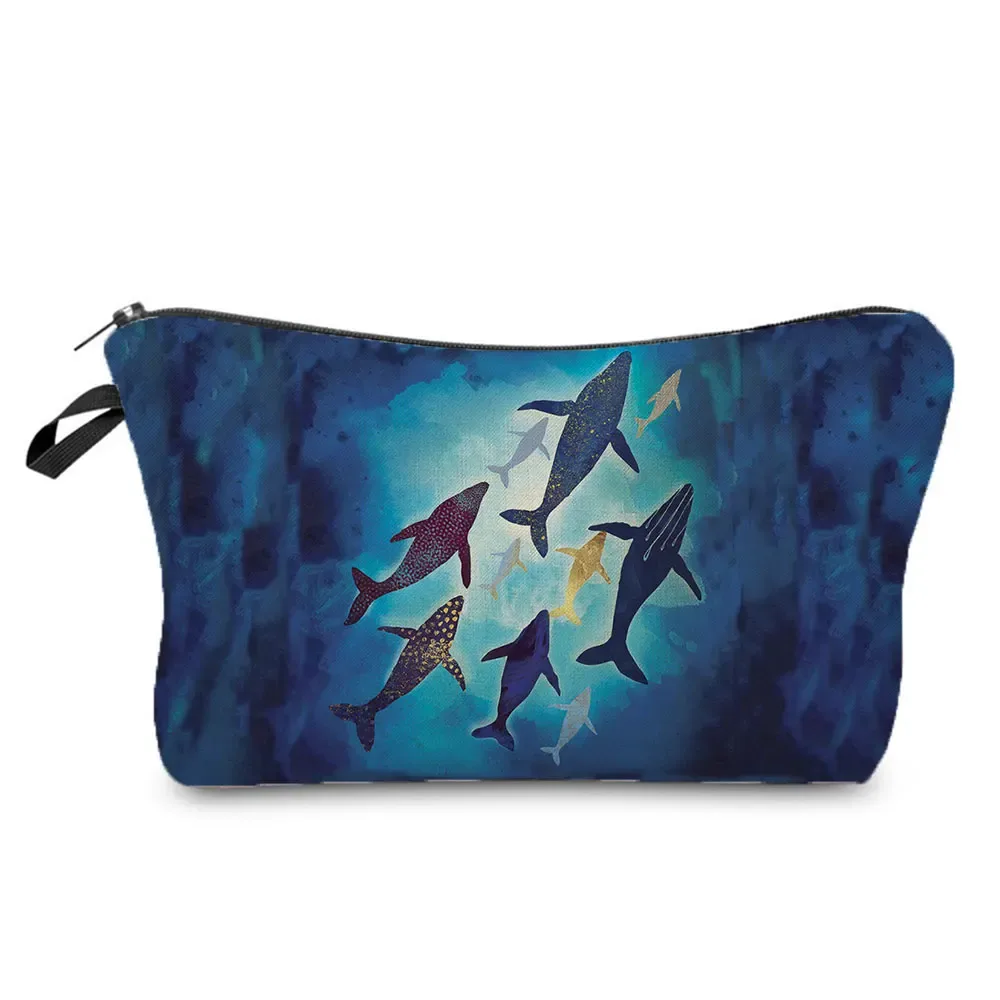 sac de maquillage imprimé grue, sac design japonais ukiyoe pour femmes, sacs à cosmétiques de paysage, étuis à crayons, sac de rangement de haute qualité, offre spéciale