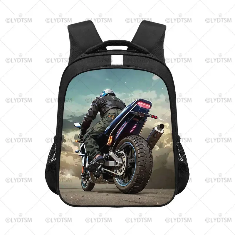 sac à dos de moto cool pour hommes et femmes, sac à dos, sac à dos pour voyage, moto, vélo, adolescent, sacs d'école, cartable