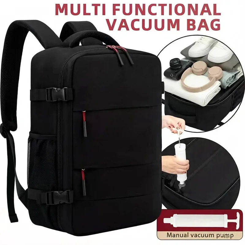 sac à dos de voyage à compression sous vide, sac de randonnée, léger et pliable, indispensable pour les voyages d'affaires et le camping