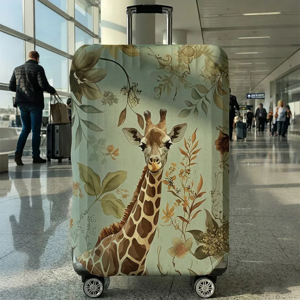 housse de protection pour bagages avec imprimé de dessin animé