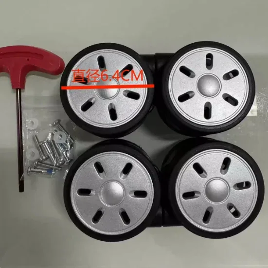 roue à bagages pour réparation de valise rimowa, roues porteuses de remplacement, boîtier de chariot spécial, roulettes silencieuses, accessoires de bagages