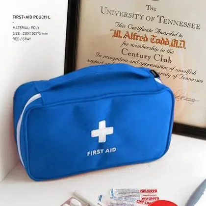 trousse de premiers soins d'urgence médicale, sac de kits de voiture étanche, kit de survie de voyage en plein air, africbag, nouveau