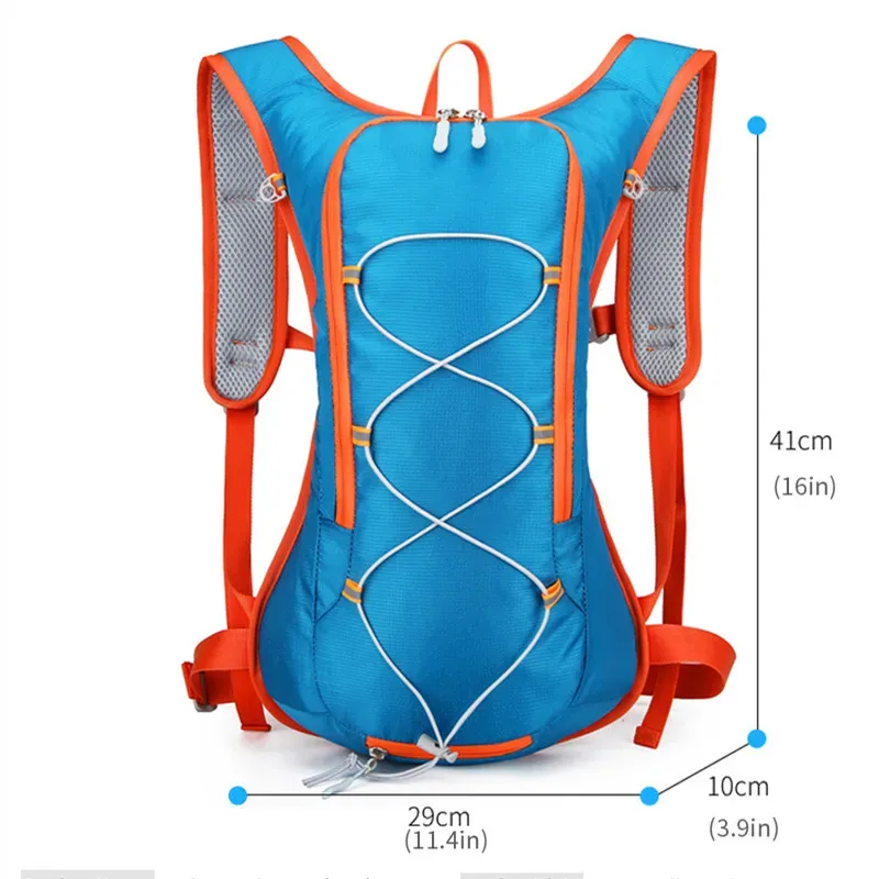 sac à dos de vessie étanche et ultraléger, 12l, pour sport de plein air, vélo, cyclisme, course à pied, randonnée, hydratation, eau, rangement, casque, pack, nouveau