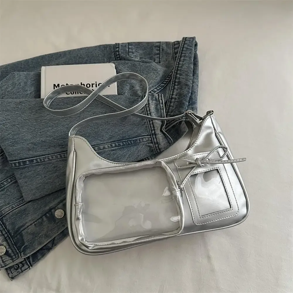 nouveau sac ita transparent école sac à bandoulière coréen y2k douleur sac à bandoulière japonais concepteur preppy sac à main sac à fermeture éclair
