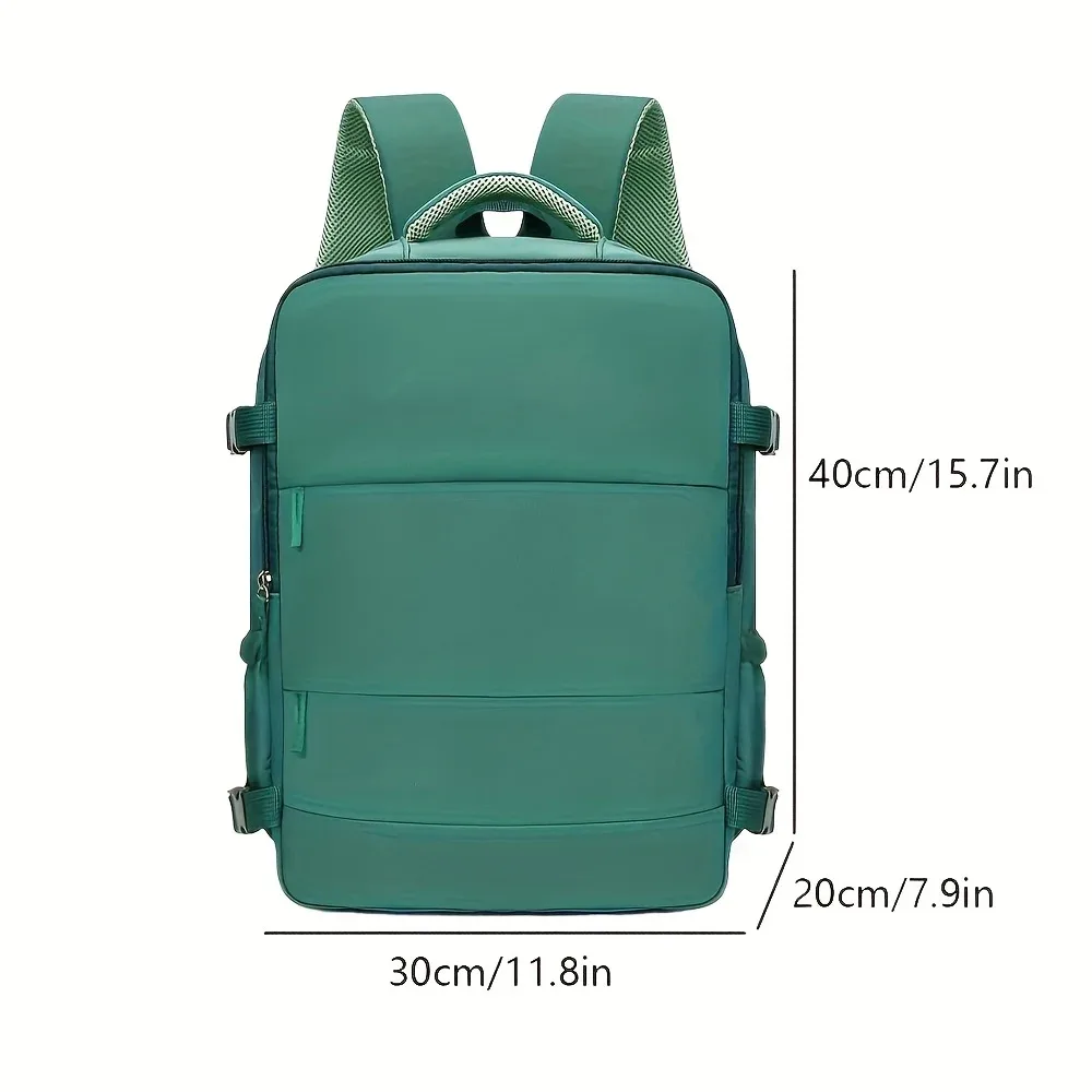 sac à dos de voyage polyvalent, 180 ° sac de voyage extensible, sac à compartiment pour ordinateur portable pour les voyages d'affaires et de loisirs