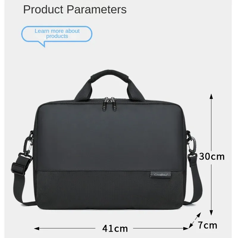 porte-documents portable léger haut de gamme personnalisé avec logo sac à bandoulière pour ordinateur portable 15 pouces sac officiel pour hommes nom imprimé en gros