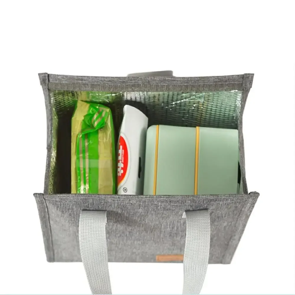 paquet refroidisseur boîte à déjeuner sac nourriture en plein air sacs à main fourre-tout toile sac à déjeuner thermique petit déjeuner organisateur sac à déjeuner étanche