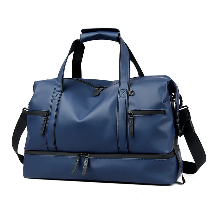 sac de sport de loisirs à la mode, sac de voyage simple pour voyage d'affaires, sac à main messager à bandoulière de grande capacité