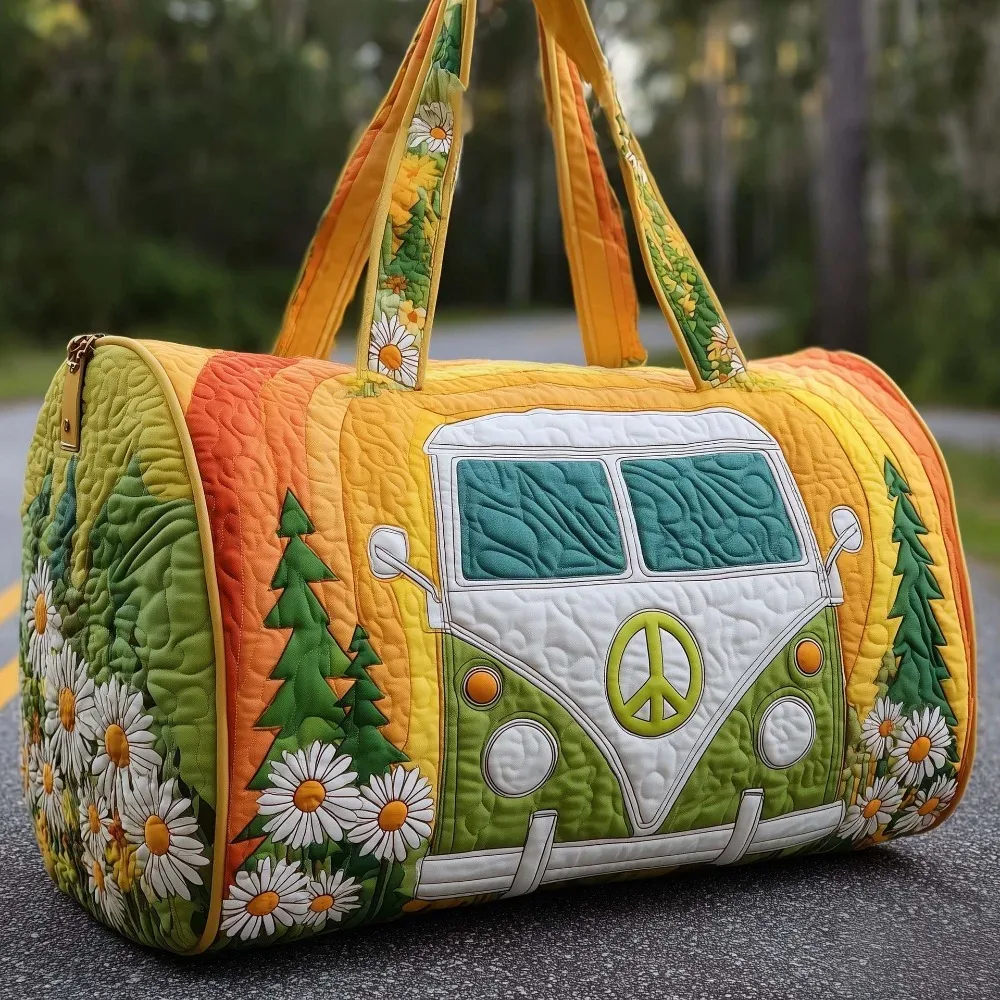 sac de voyage matelassé 3d grande capacité, imperméable, pour courts séjours, sac fourre-tout, sac de sport, camping, randonnée