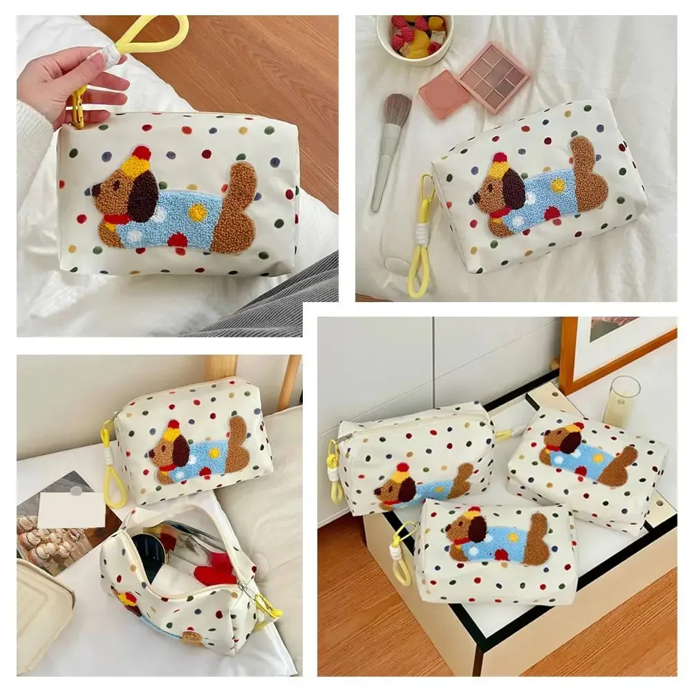 dachshund gifts trousse de maquillage, sac de rangement de maquillage de grande capacité, trousse de toilette de voyage portable pour femmes, trousse à cosmétiques