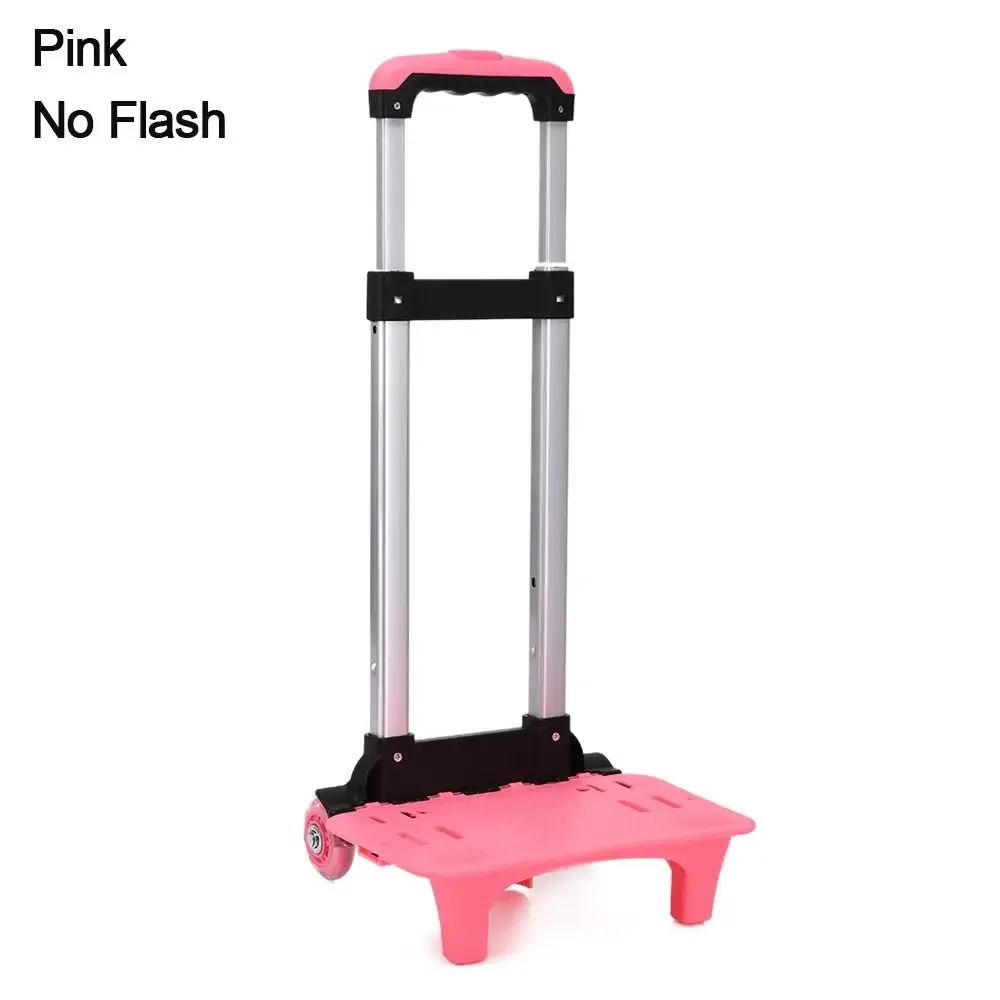 chariot de voyage pliable pour bagages, chariot à roulettes durable avec poignée télescopique, pour sacs à dos d'étudiant et sacs pour animaux de compagnie