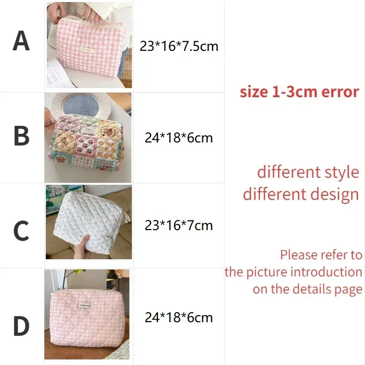 sacs à cosmétiques de grande capacité pour femmes, étuis décontractés pour dames, petit sac de rangement avec fermeture éclair, pochette de voyage pour femme, petits sacs à main
