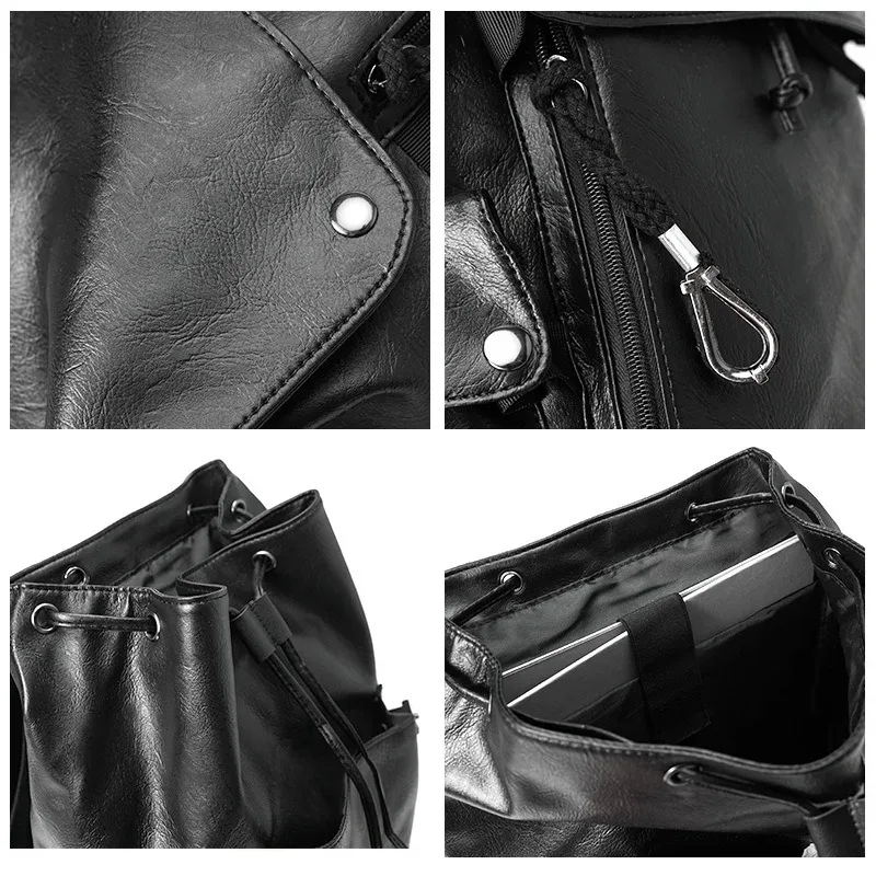 nouveau sac à dos homme 2026 – design tendance, grande capacité, idéal voyage et ordinateur portable, sac d'école souple de luxe