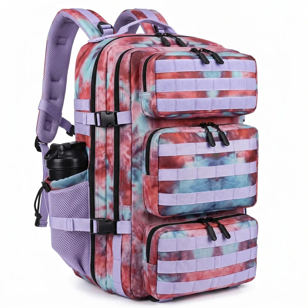sac à dos tactique 60l pour hommes, sac de sport imperméable pour voyage, randonnée, camping militaire, chasse, survie