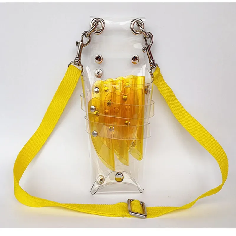 sac de rangement transparent pour ciseaux de coiffure, 1 pièce, 10 documents, étui de salon, support en poudres, sacoche, outil de coiffure, 2 #