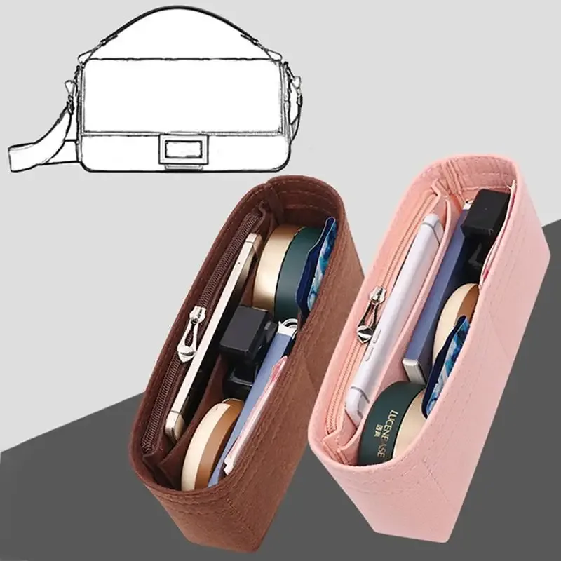 organisateur de sac en feutre, 1 pièce, pour sacs à main de marque pour femmes, sacs à cosmétiques