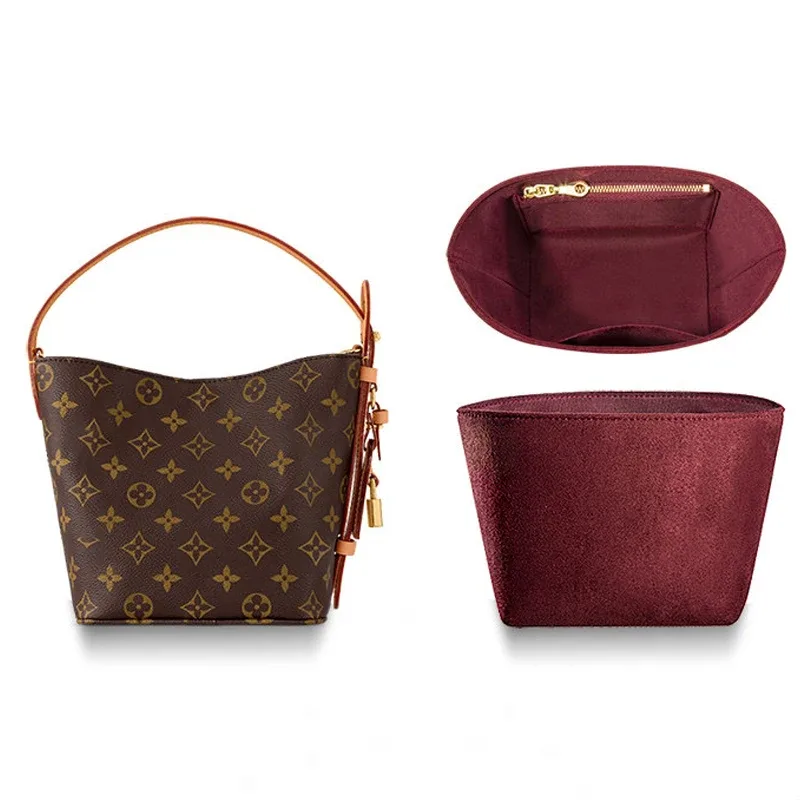 organisateur de sac en flanelle pour lv all in bb, super résistant, support de sac, accessoires pour sacs à main