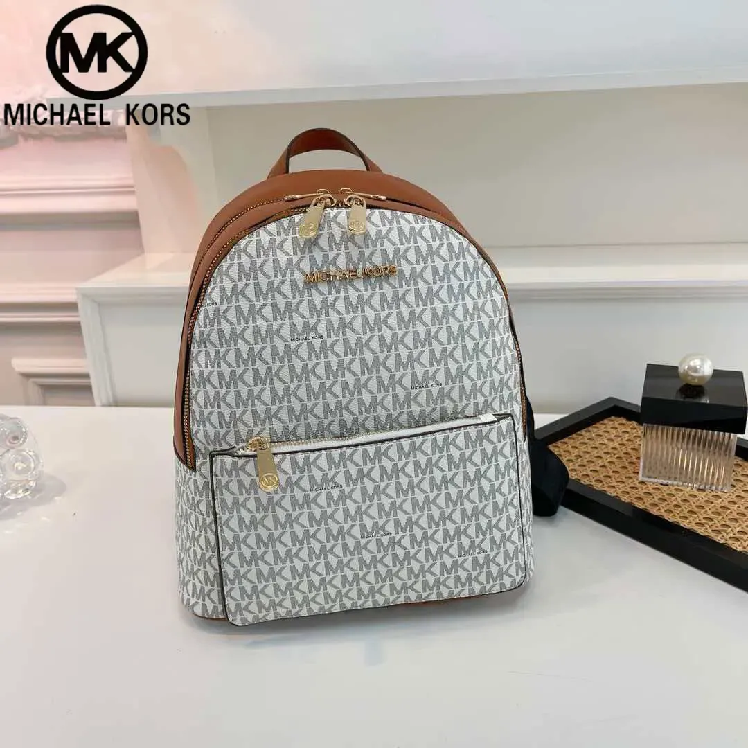 michael kors sheila series 2026 nouveau sac à dos de voyage décontracté de grande capacité pour femmes, style urbain, en pvc simple et imperméable