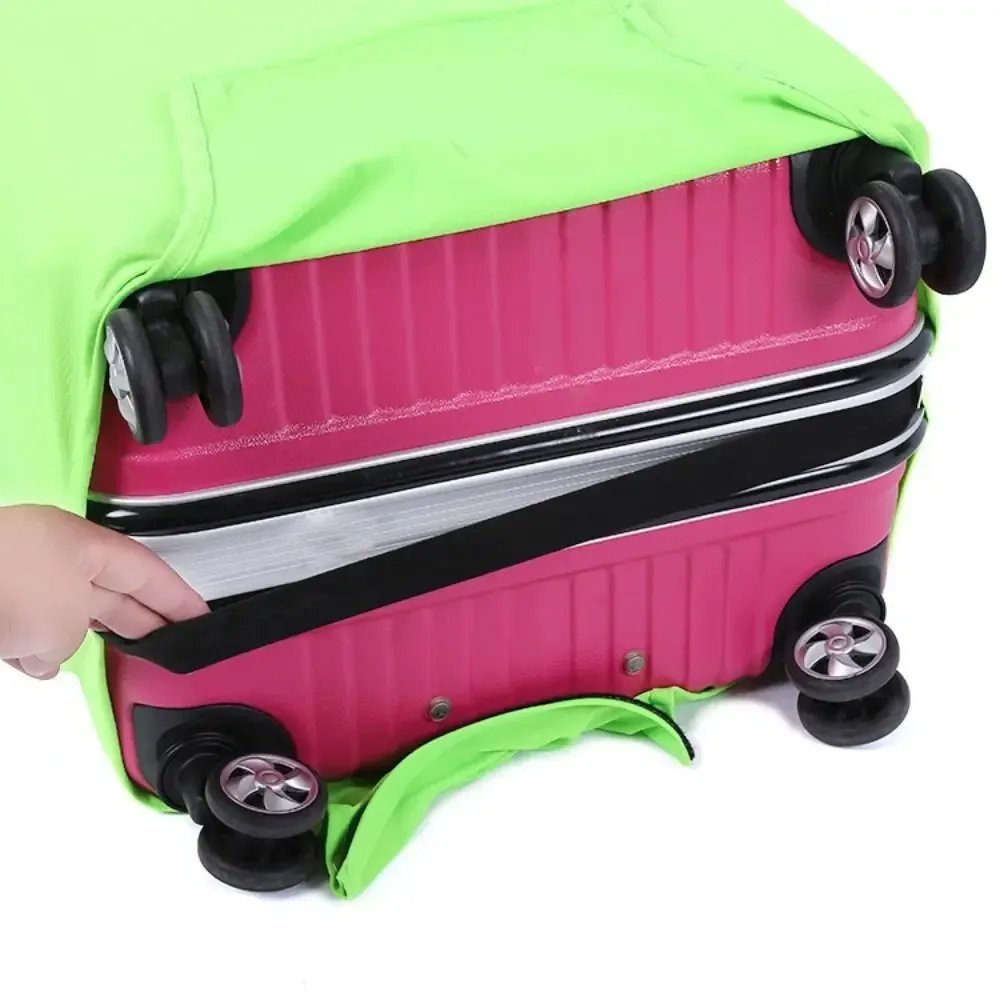housse de bagage élastique anti-rayures, étanche, housse anti-poussière pour bagages, manchon de protection pour chariot, accessoires de valise