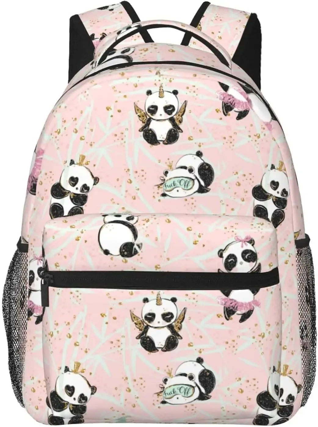 sac à dos panda dessin animé mignon panda sacs à livres pochette d'ordinateur sacs à bandoulière voyage randonnée camping sac à dos pour hommes femmes