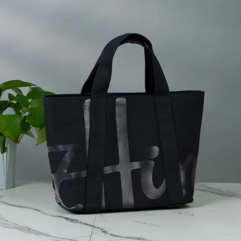 sac fourre-tout tendance en toile de coton, sac à main seau, collection promotionnelle