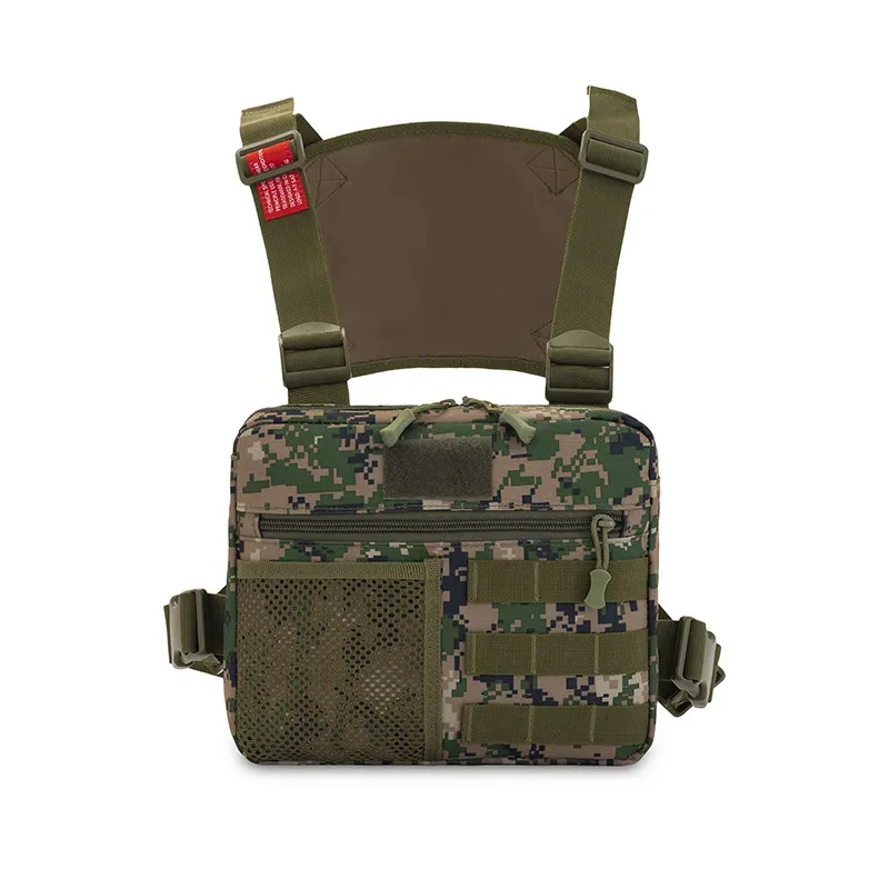 sac à dos de poitrine de camouflage pour hommes, avec plusieurs poches et compartiments, vente en gros, nouvelle collection 2023