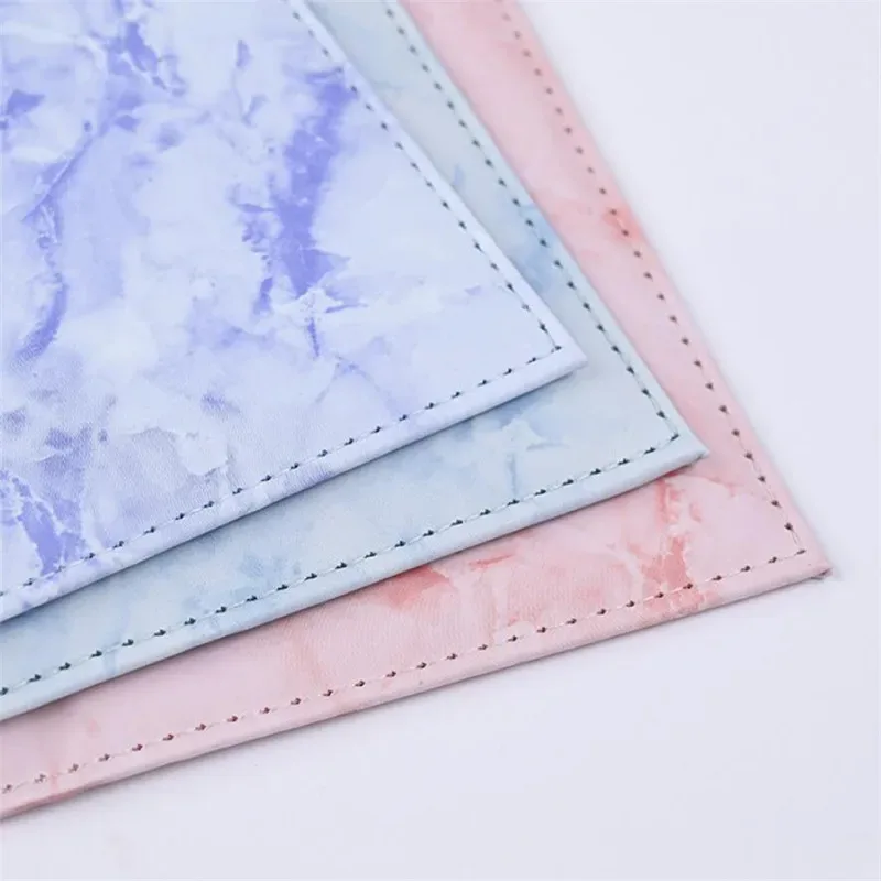 couverture de passeport en cuir pu pour hommes et femmes, style marbre, porte-carte d'identité de voyage, porte-passeport pour carte de crédit, portefeuille en poudre, sacs à main, mode