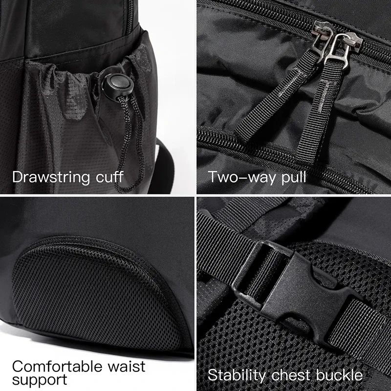 fouvor hommes sacs à dos ordinateur portable voyage d'affaires avion cabine sac à dos sport décontracté sacs d'affaires mode sac d'école 3027-09