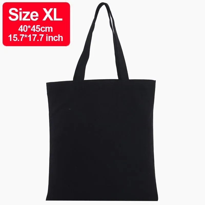 sac fourre-tout en toile unie 100 % coton, sac à main décontracté, sac à main polyvalent, travail, réutilisable, courses, sac d'épaule portable personnalisé - marque gaaj