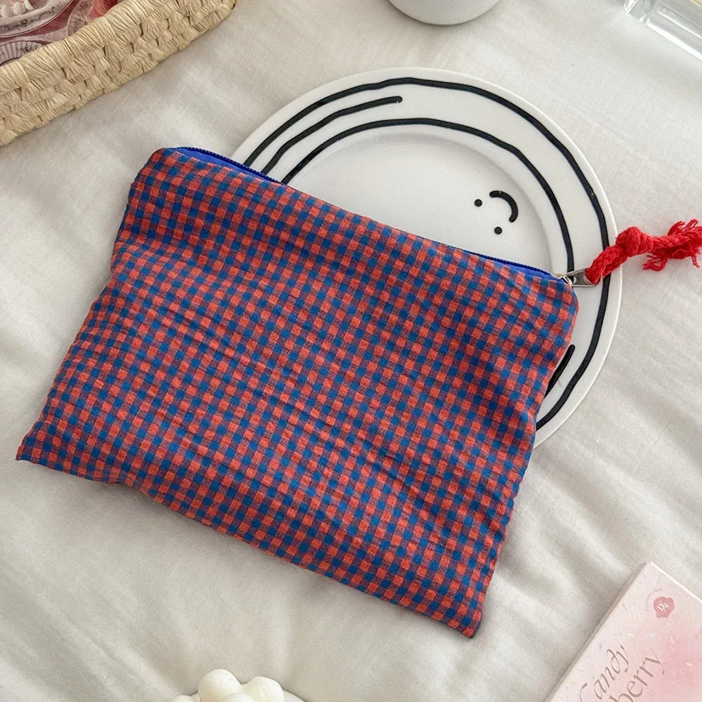 sac à main à cosmétiques en maille simple pour femmes, pochette de grande capacité, organisateur de voyage, sac de maquillage, mini rouge à lèvres, sac de rangement de maquillage