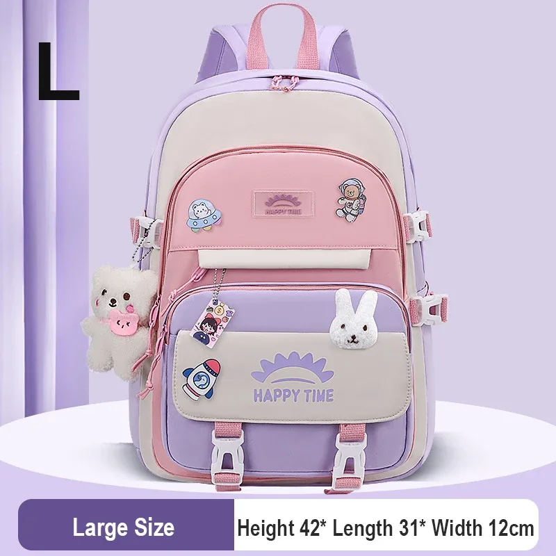 sac à dos d'école primaire pour enfants kawaii fille sac d'école fournitures sacs à dos imperméables pour enfants mochila mujer