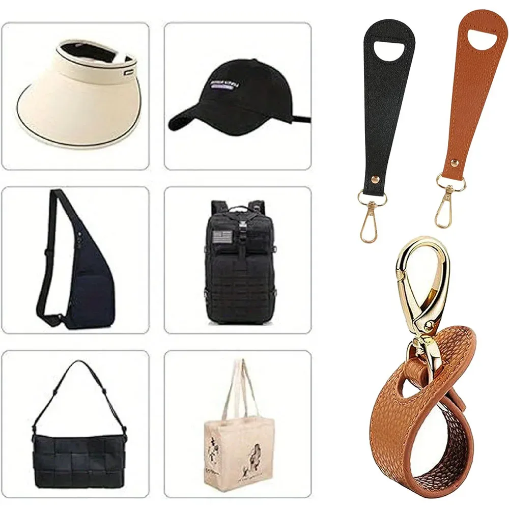 1 pièce clip multifonctionnel pour chapeau, couleur unie, pour sac de voyage, fixation pour chapeau, et boucle de suspension pour gants et écharpes de montagne en extérieur