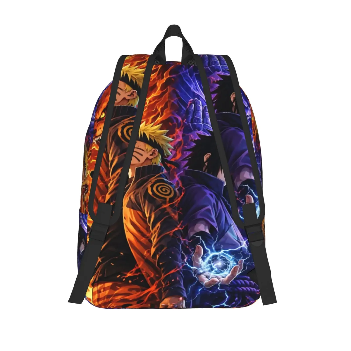 sac à dos de mode naruto anime comic, mochilas, super qualité, pour le travail au bureau, sac à dos robuste à bandoulière