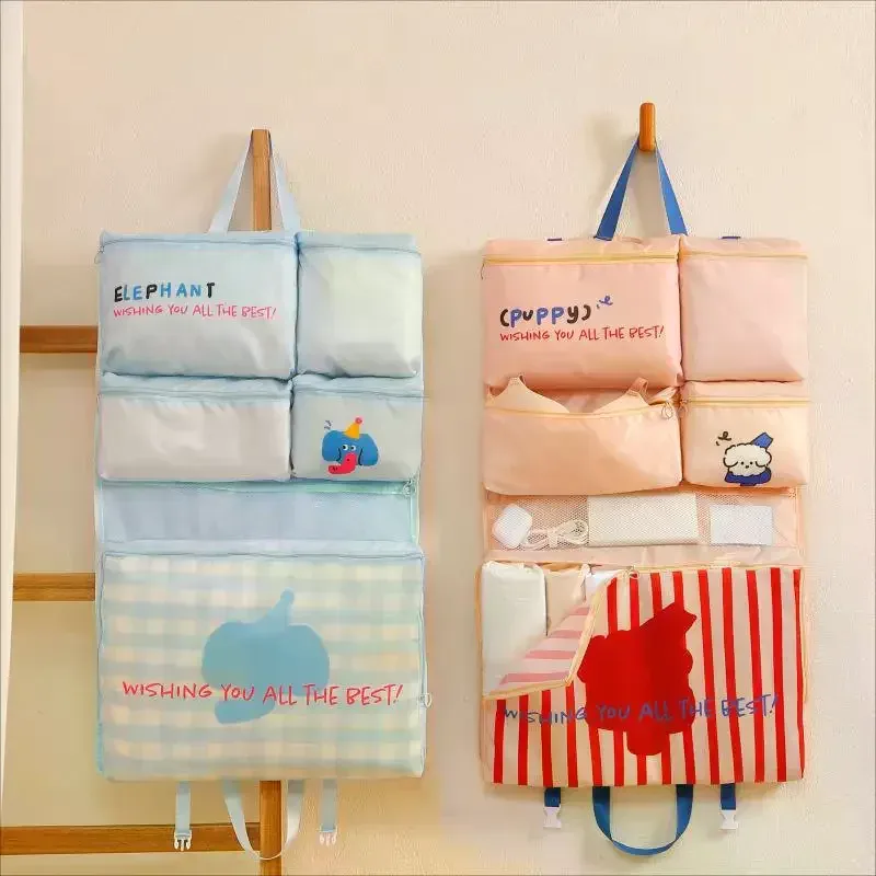sac de rangement de voyage suspendu, étanche, pliable, gain de place pour bagages et placards