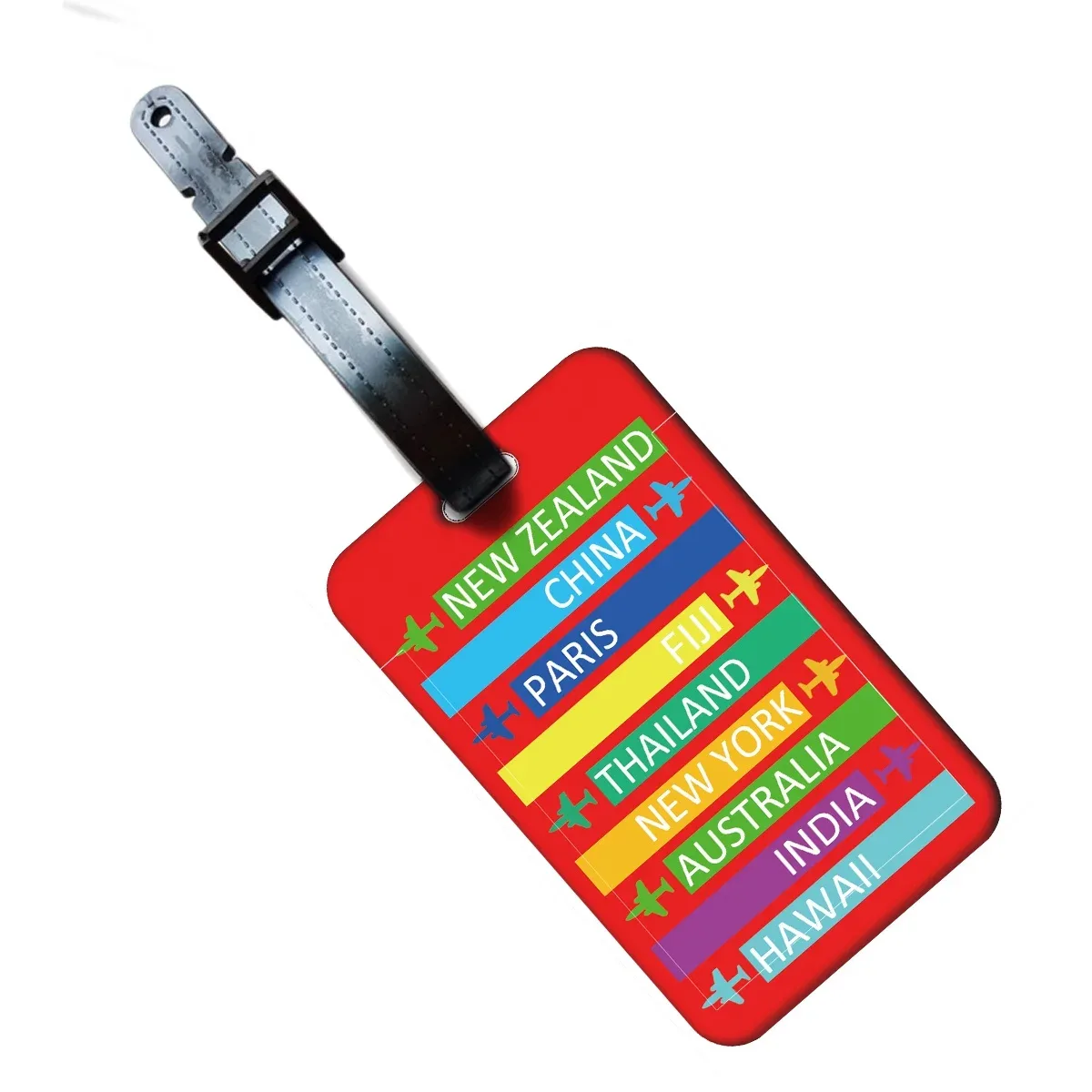 étiquette de bagage créative, accessoire de voyage, porte-adresse pour valise homme, étiquette d'identification de bagage, étiquette d'embarquement portable