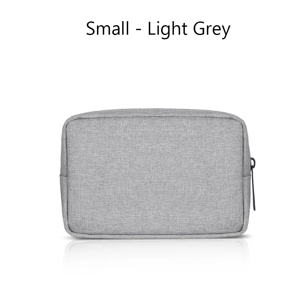 sacs de rangement numériques portables, organisateur de gadgets usb câbles fils chargeur batterie fermeture éclair sac à cosmétiques, étui accessoires